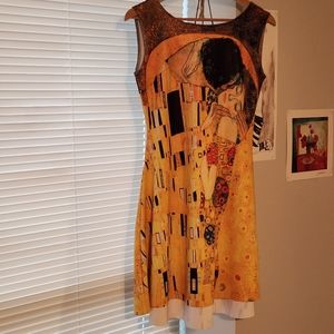 Blackmilk Klimt Der Kuss Dress XL